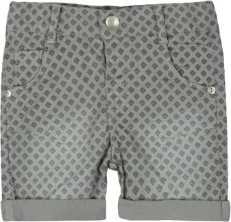 BOBOLI Chlapecké kraťasy, 80 cm - šedá/potisk, kluci - obrázek 4