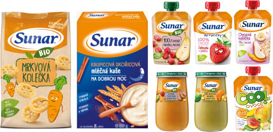 SUNAR Hravý Sunar box Moje farma s dětskou výživou od uk. 8.-12. m - obrázek 3
