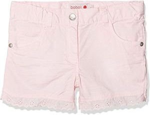 BOBOLI Dívčí kraťasy s krajkou, 104 cm - žlutá, holky - obrázek 2
