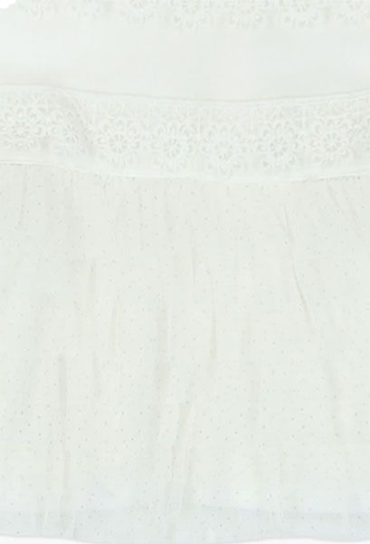 BOBOLI Šaty - kajka s volánky, 98 cm - bílá, holky - obrázek 2