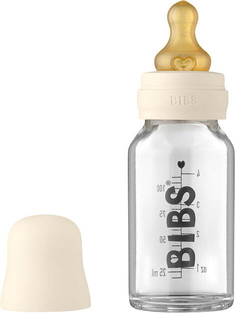 Bibs Baby Bottle skleněná láhev Ivory 110 ml - obrázek 1