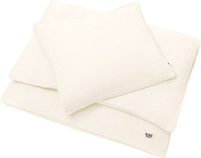 BIBS Povlečení mušelínové z BIO bavlny, Ivory - obrázek 1