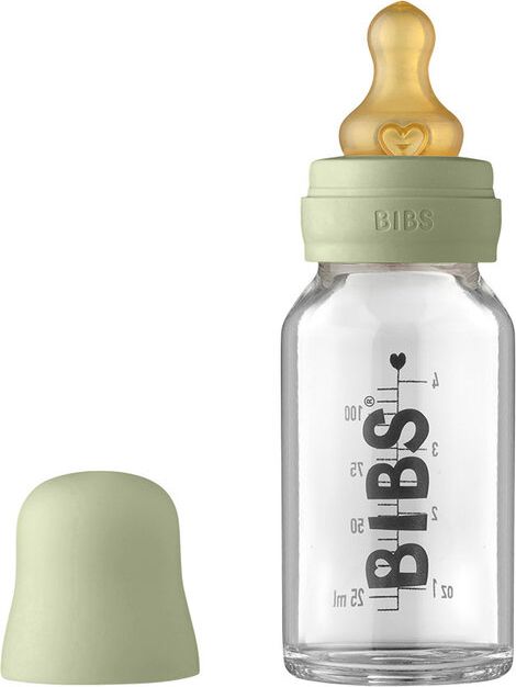 Bibs Baby Bottle skleněná láhev Sage 110 ml - obrázek 1