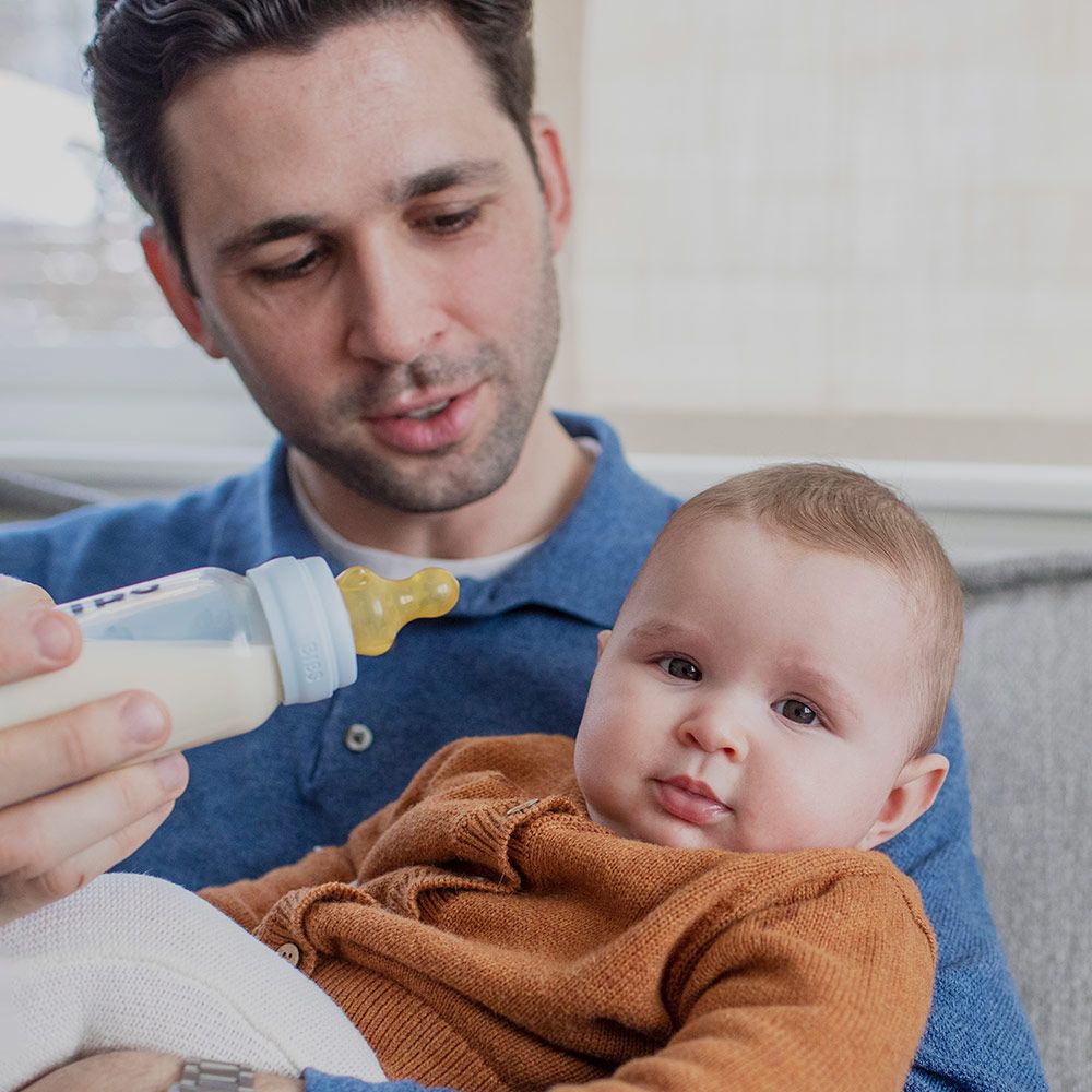 Bibs Baby Bottle skleněná láhev Sage 110 ml - obrázek 2
