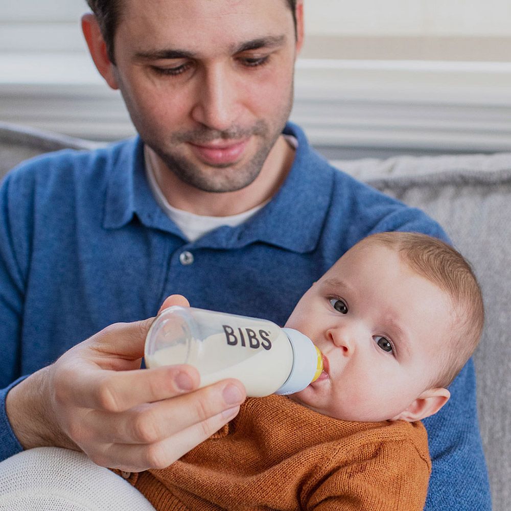 Bibs Baby Bottle skleněná láhev Sage 110 ml - obrázek 3