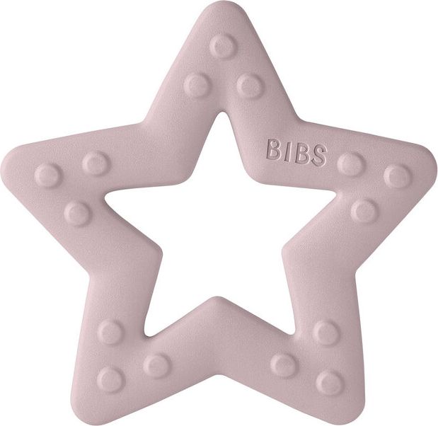 Bibs Baby Bitie kousátko Star Pink Plum - obrázek 1