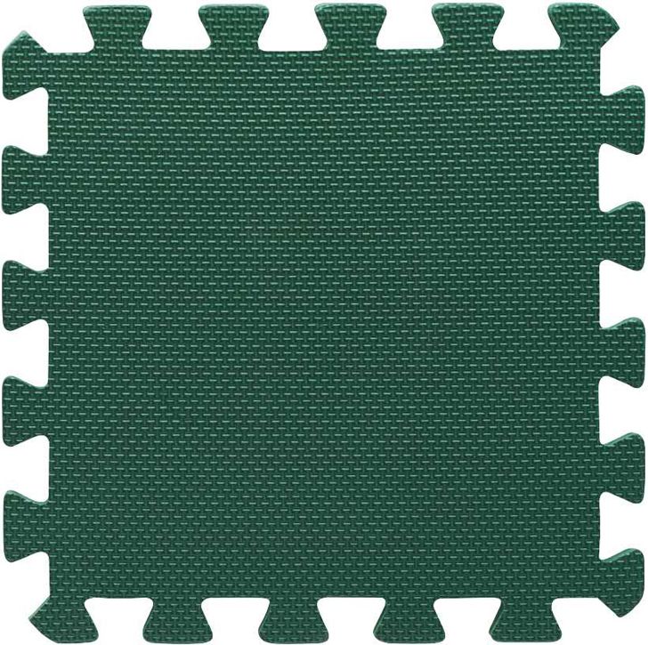 BABYDAN Podložka hrací puzzle Dark Green 90x90 cm - obrázek 2