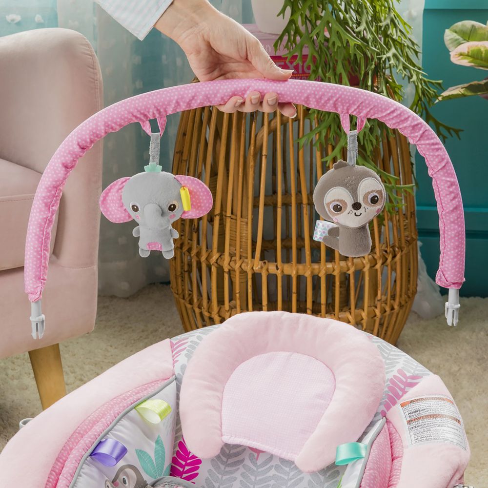 BRIGHT STARTS Lehátko vibrující s melodií Rosy Vines™ 0m+, do 9 kg - obrázek 4