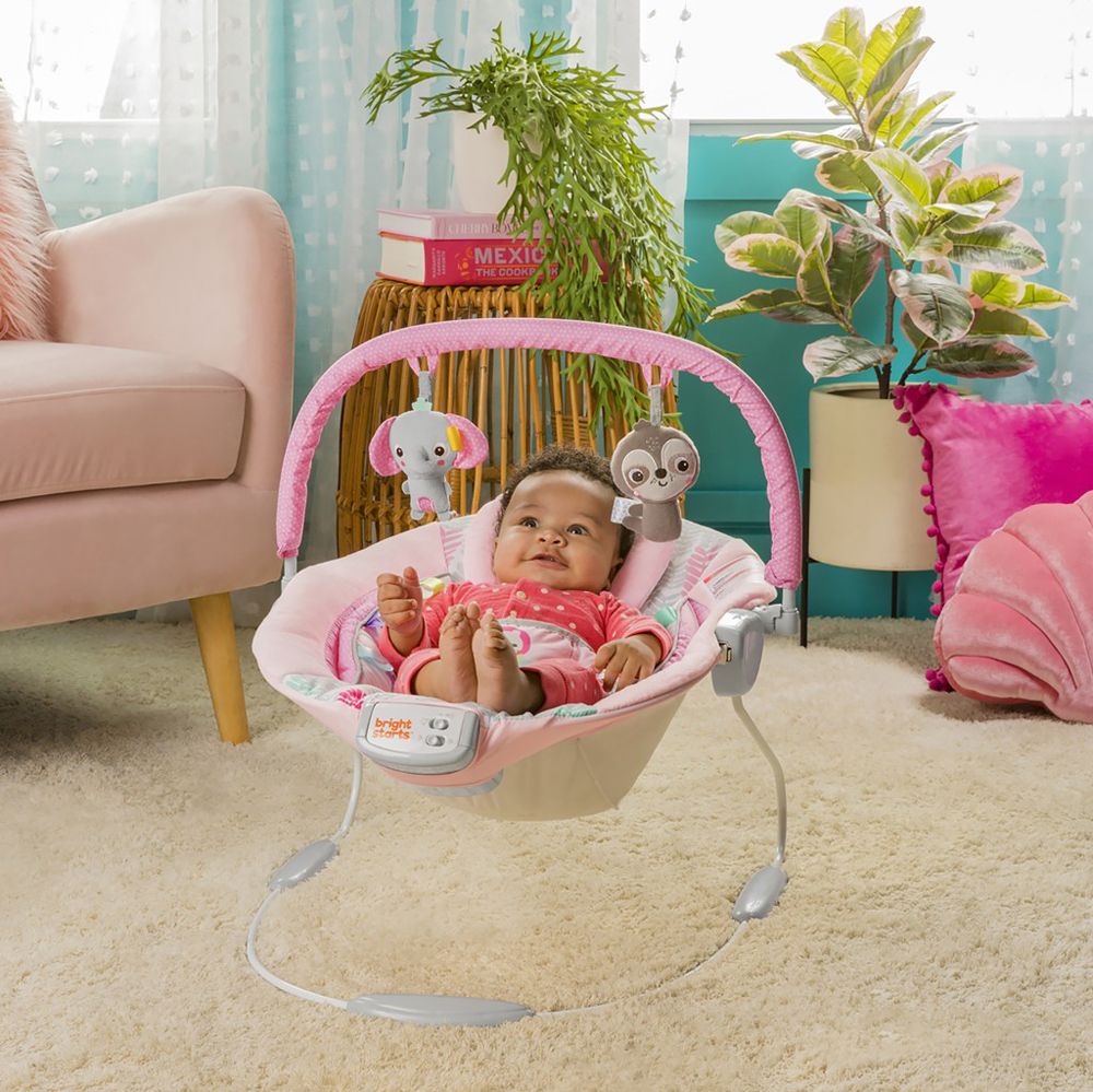 BRIGHT STARTS Lehátko vibrující s melodií Rosy Vines™ 0m+, do 9 kg - obrázek 7
