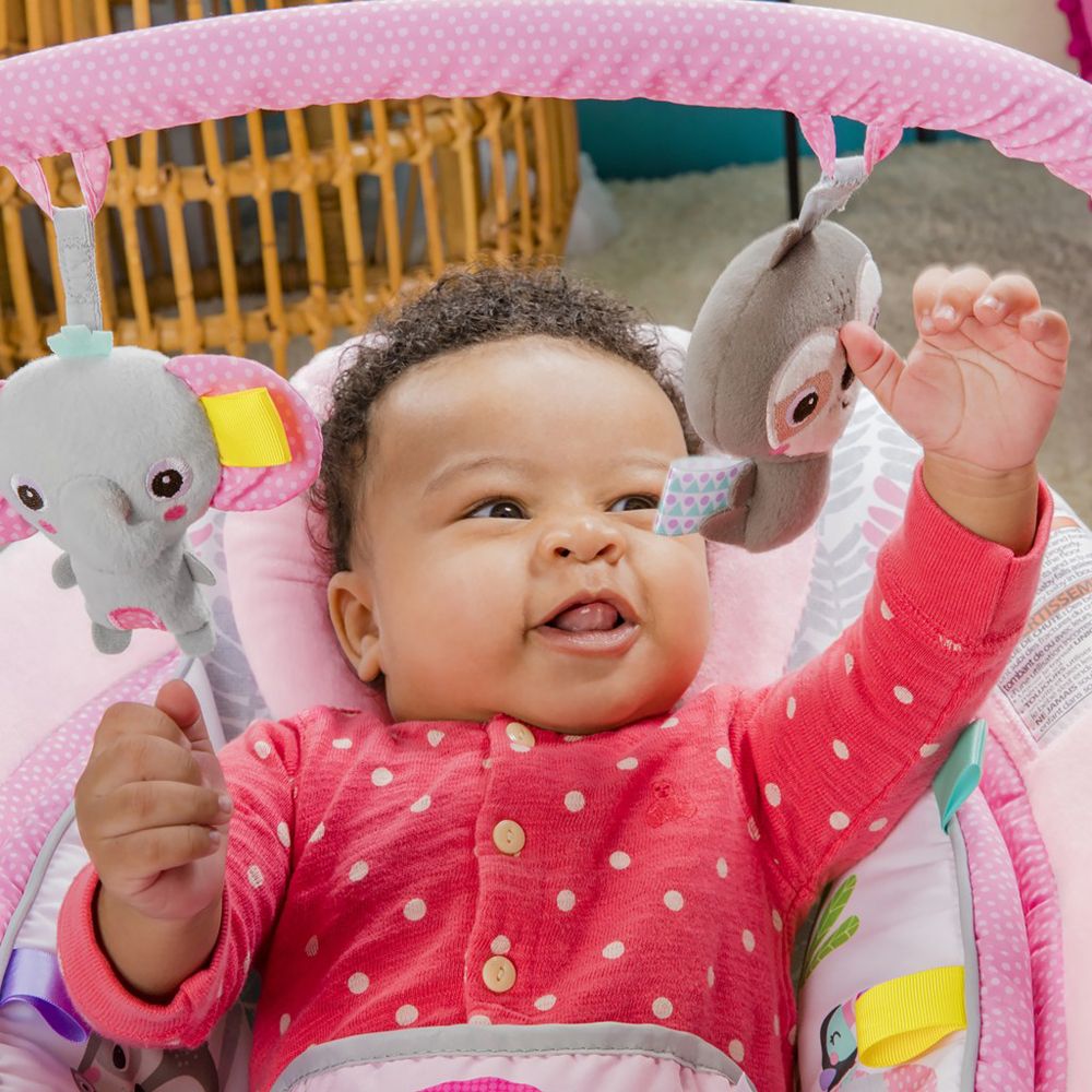 BRIGHT STARTS Lehátko vibrující s melodií Rosy Vines™ 0m+, do 9 kg - obrázek 8