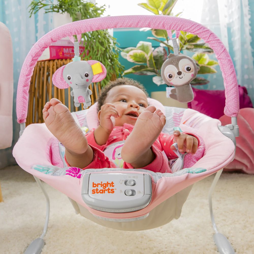 BRIGHT STARTS Lehátko vibrující s melodií Rosy Vines™ 0m+, do 9 kg - obrázek 9