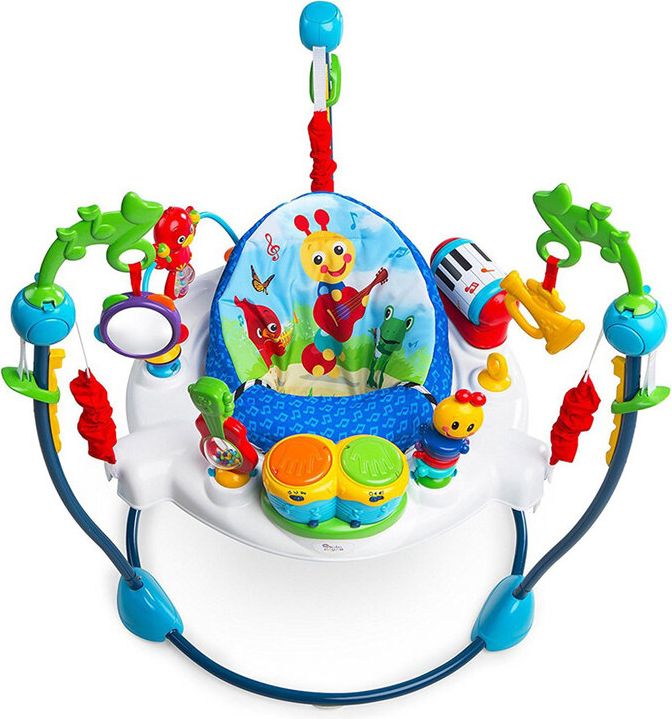 BABY EINSTEIN Skákadlo/aktivní centrum 2v1 Neighborhood Symphony 6m+ do 11kg - obrázek 1