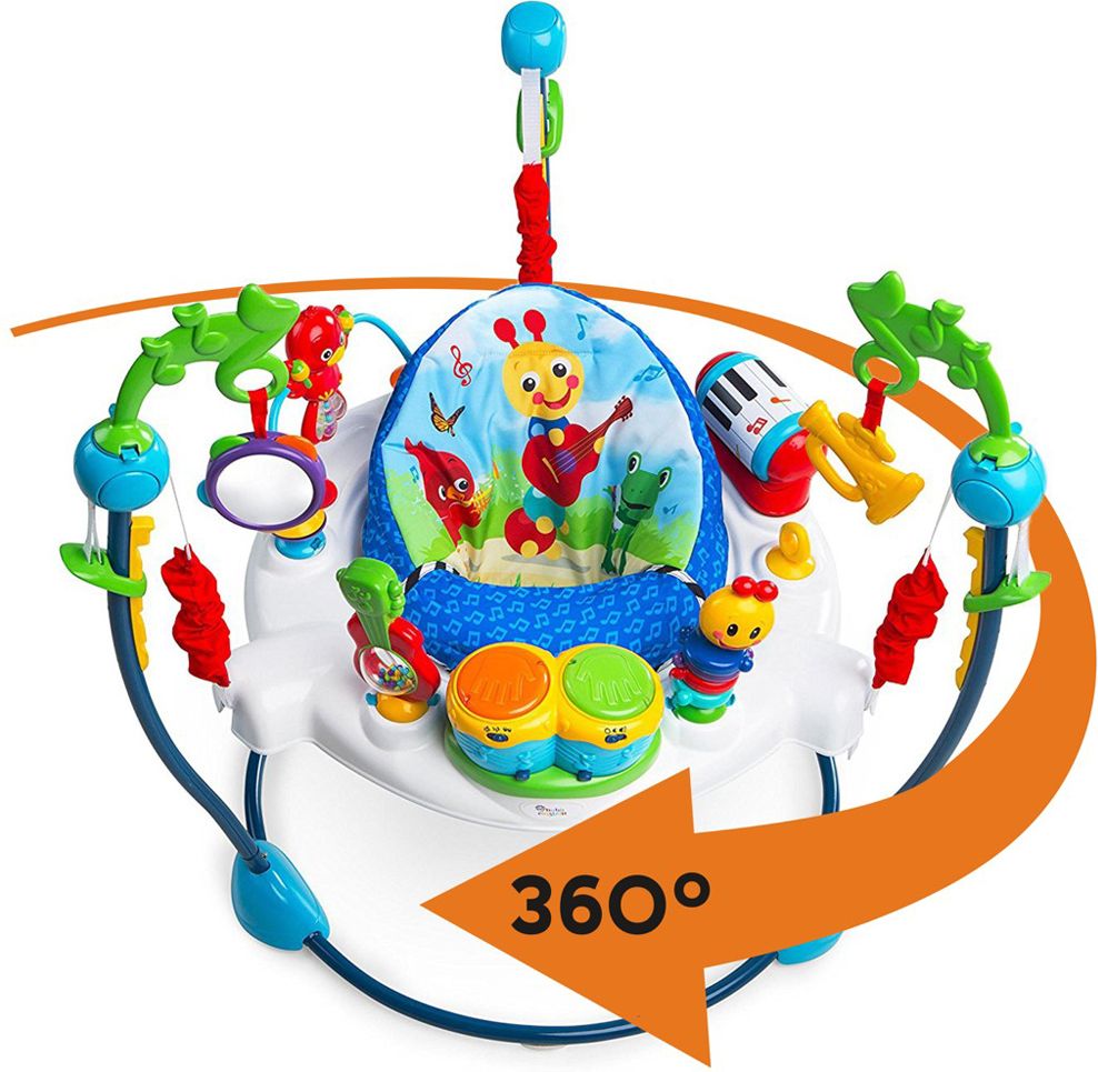 BABY EINSTEIN Skákadlo/aktivní centrum 2v1 Neighborhood Symphony 6m+ do 11kg - obrázek 3