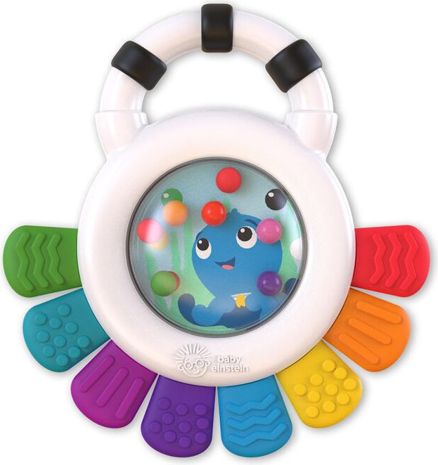 BABY EINSTEIN Hračka senzorická chrastítko a kousátko bez BPA Outstanding Opus™ 3m+ - obrázek 1