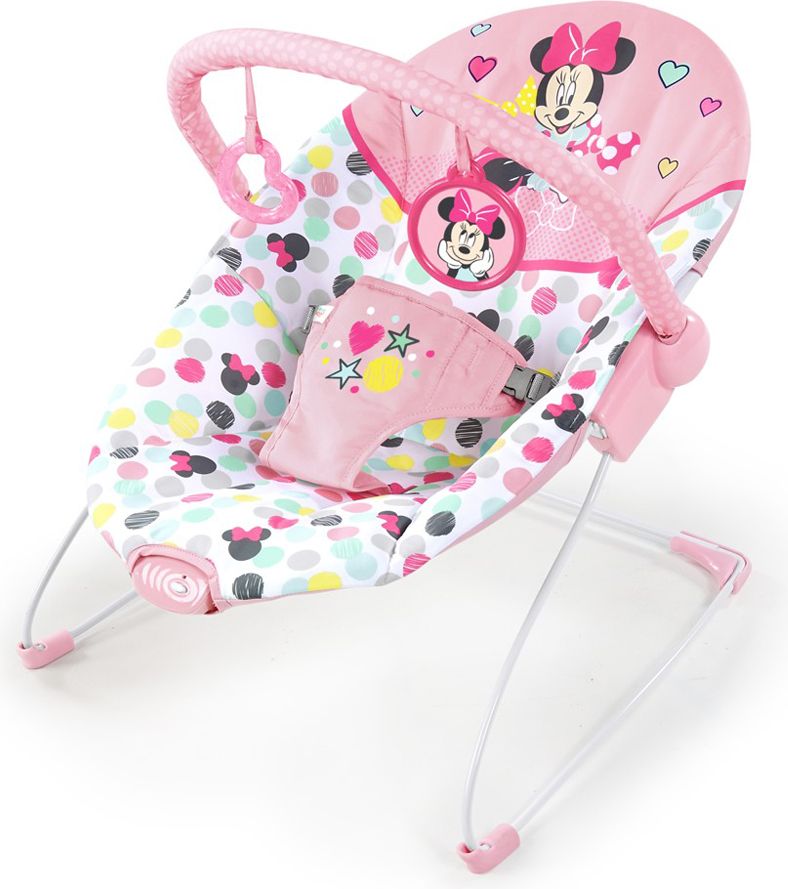 DISNEY BABY Lehátko vibrující Minnie Mouse Spotty Dotty 0 m+, do 9 kg - obrázek 2