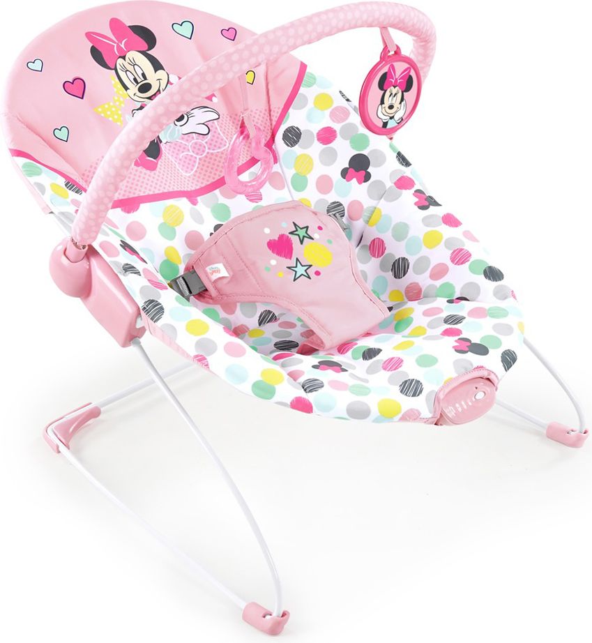DISNEY BABY Lehátko vibrující Minnie Mouse Spotty Dotty 0 m+, do 9 kg - obrázek 3