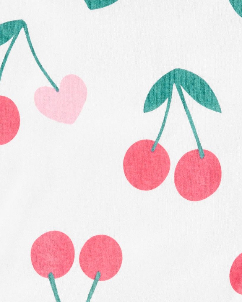 CARTER'S Body na ramínka Dots Fruit holka 5ks 12m - obrázek 2