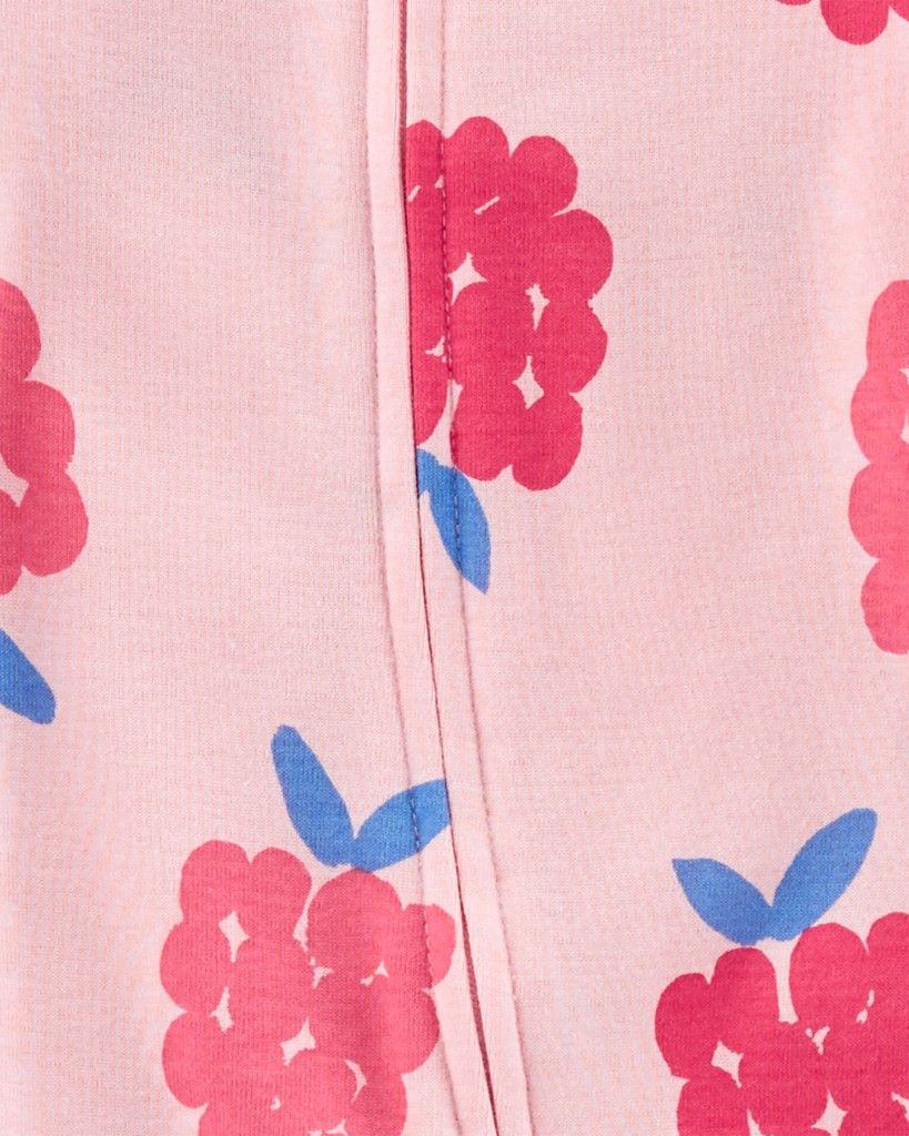 CARTER'S Overal na zip Sleep & Play Pink Raspberry holka 2ks 9m - obrázek 2