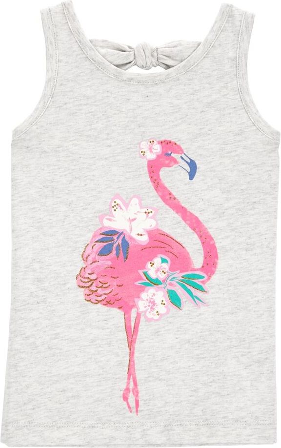 CARTER'S Triko na ramínka Pink Flamingo holka 12m - obrázek 1