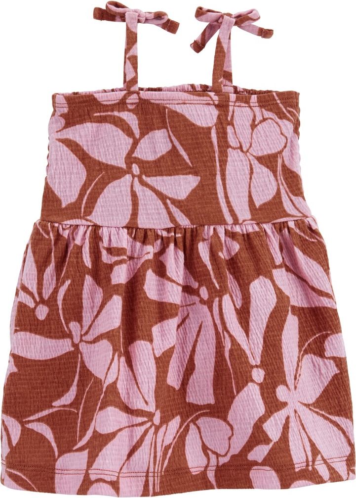 CARTER'S Šaty Brown Floral holka 9m - obrázek 2