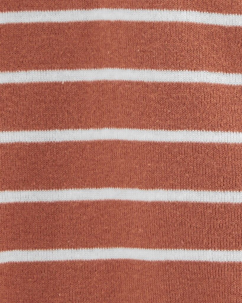 CARTER'S Overal na zip Sleep & Play Brown Lion kluk 2ks NB/vel. 56 - obrázek 2