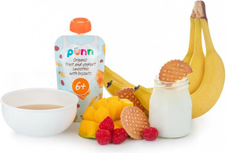 Salvest Põnn BIO Ovocné smoothie s jogurtem a sušenkami 6 x 110 g - obrázek 3