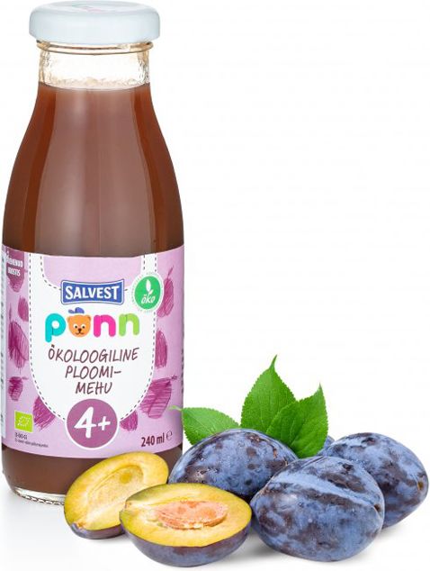Salvest Põnn BIO Švestková s dužinou 6 x 240 ml - obrázek 4