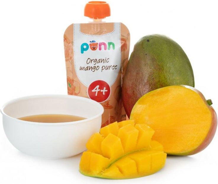 Salvest Põnn SALVEST Ponn BIO Mango 100% 3 x 100 g - obrázek 3