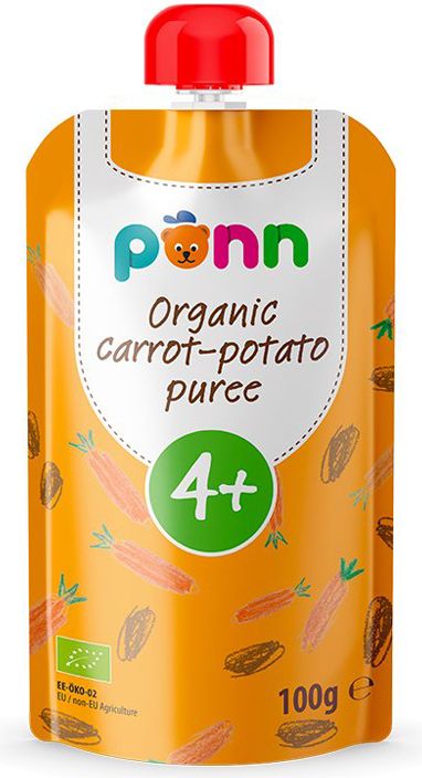 Salvest Põnn BIO Pyré z mrkve a brambor 6 x 100 g - obrázek 2