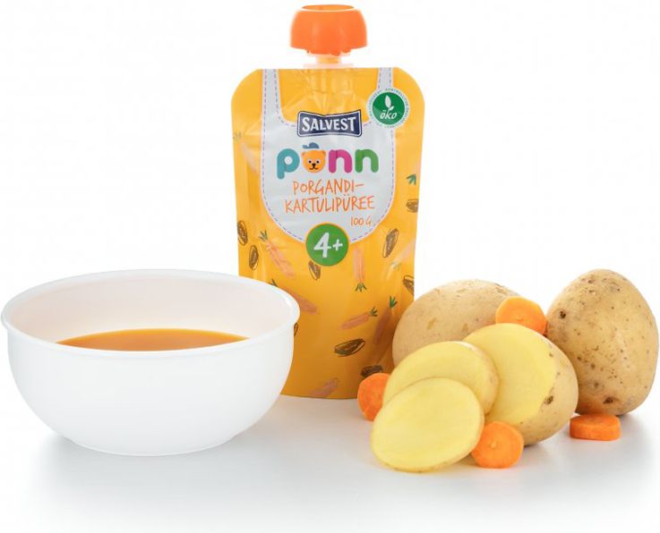 Salvest Põnn BIO Pyré z mrkve a brambor 6 x 100 g - obrázek 3