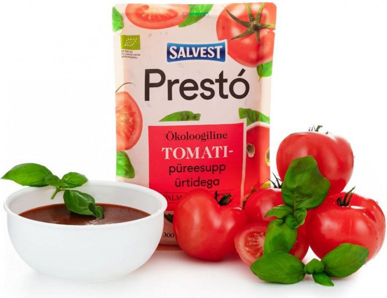SALVEST Prestó BIO Rajská polévka s bylinkami 3 x 300 g - obrázek 4
