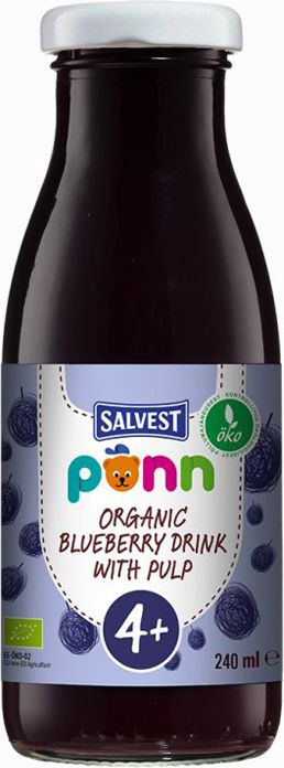 Salvest Põnn BIO Borůvková s dužinou 6 x 240 ml - obrázek 2