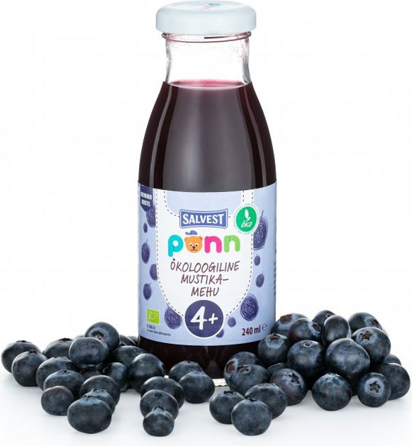 Salvest Põnn BIO Borůvková s dužinou 6 x 240 ml - obrázek 4