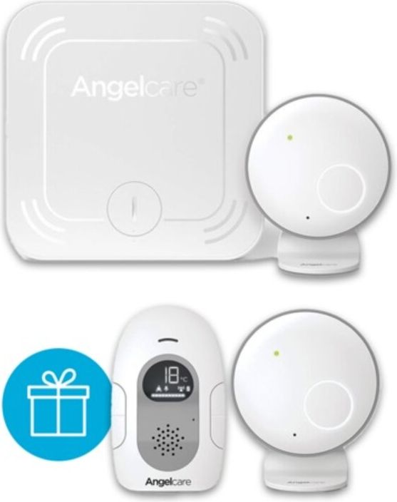 ANGELCARE AC027 Monitor pohybu dechu + AC110 Audio chůvička ZDARMA - obrázek 1