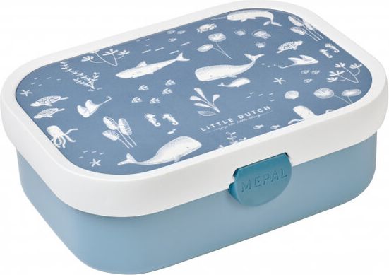 LITTLE DUTCH Box svačinový Ocean Blue - obrázek 1