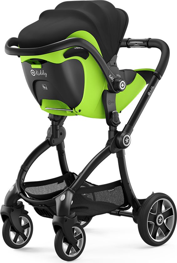 KIDDY Autosedačka Evoluna i-size 2 + Isofix základna 40-83 cm Midnight Black - obrázek 5