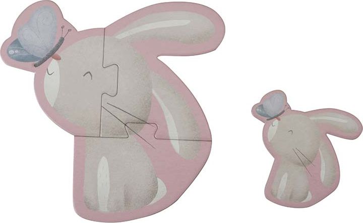 LITTLE DUTCH Puzzle 6v1 Květiny a motýli - obrázek 4