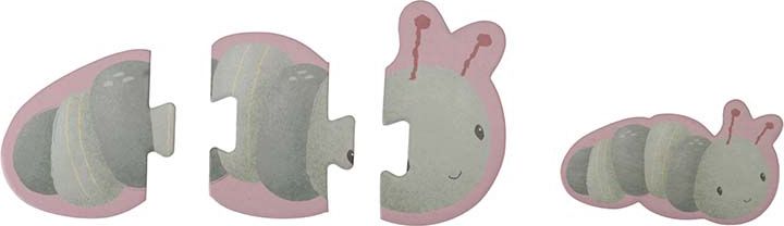 LITTLE DUTCH Puzzle 6v1 Květiny a motýli - obrázek 5