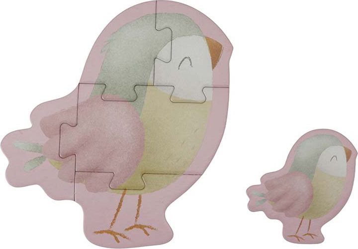 LITTLE DUTCH Puzzle 6v1 Květiny a motýli - obrázek 6