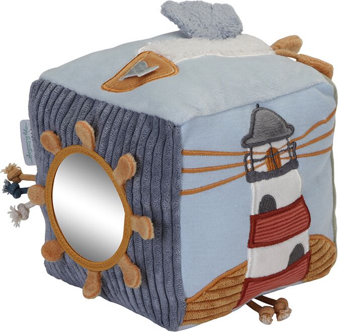 LITTLE DUTCH Kostka plyšová Námořnický záliv - obrázek 1