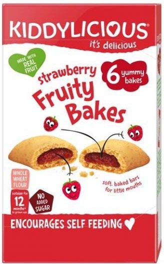 KIDDYLICIOUS Koláčky jahodové 3 x 22g - obrázek 2