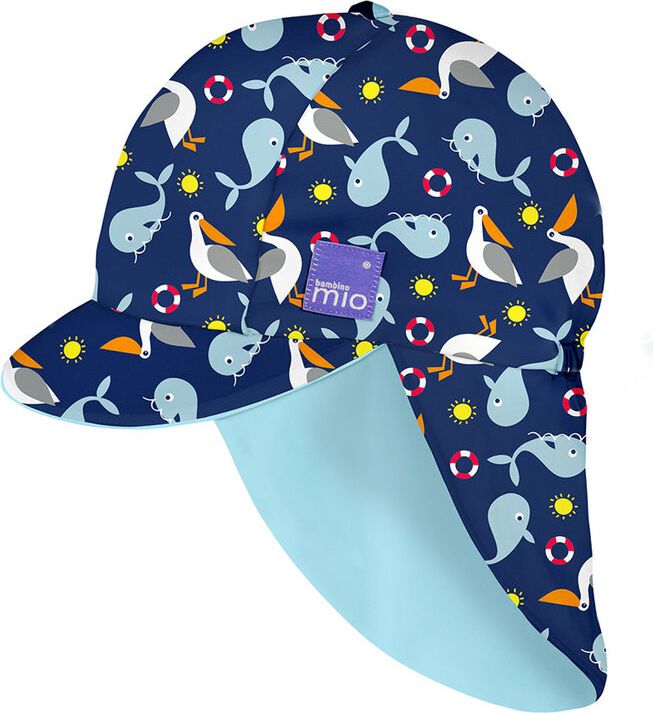 BAMBINO MIO Čepice dětská koupací, UV 50+, Nautical, vel. S/M (0-12 m) - obrázek 1