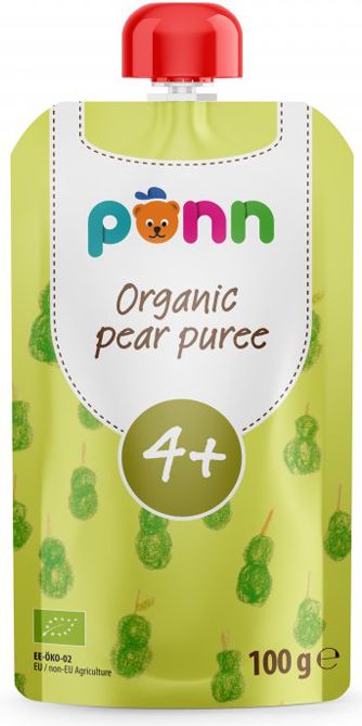 Salvest Põnn BIO Hruška 100% 6 x 100 g - obrázek 2