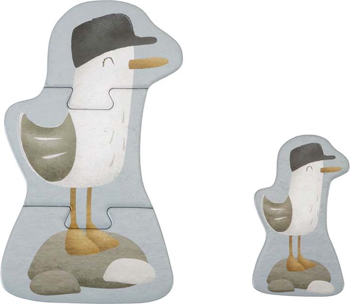 LITTLE DUTCH Puzzle 6v1 Námořnický záliv - obrázek 4