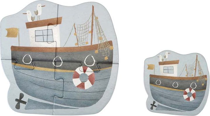 LITTLE DUTCH Puzzle 6v1 Námořnický záliv - obrázek 6
