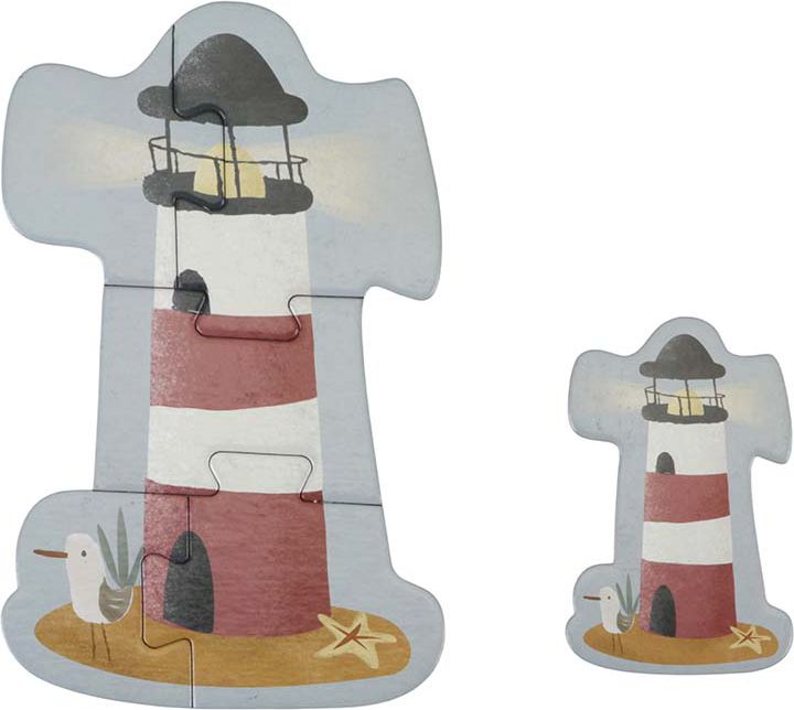 LITTLE DUTCH Puzzle 6v1 Námořnický záliv - obrázek 8