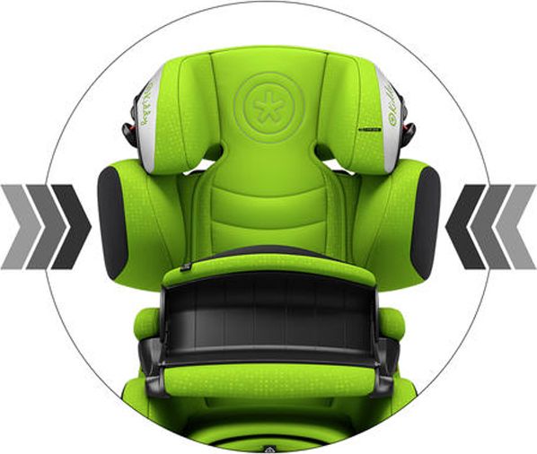 KIDDY Autosedačka Guardianfix3 9-36 kg Lizard Green - obrázek 5