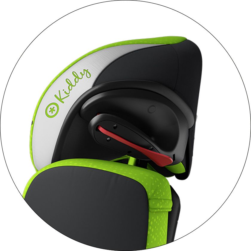 KIDDY Autosedačka Guardianfix3 9-36 kg Lizard Green - obrázek 9