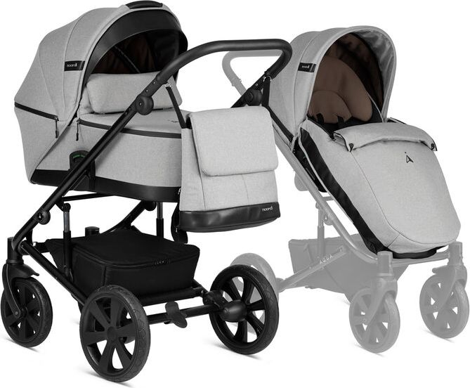 Noordi Noordi kombinovaný kočárek AQUA Light Grey - obrázek 1