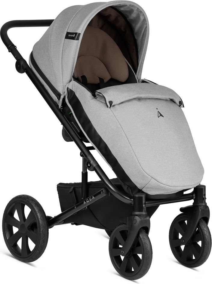 Noordi Noordi kombinovaný kočárek AQUA Light Grey - obrázek 7